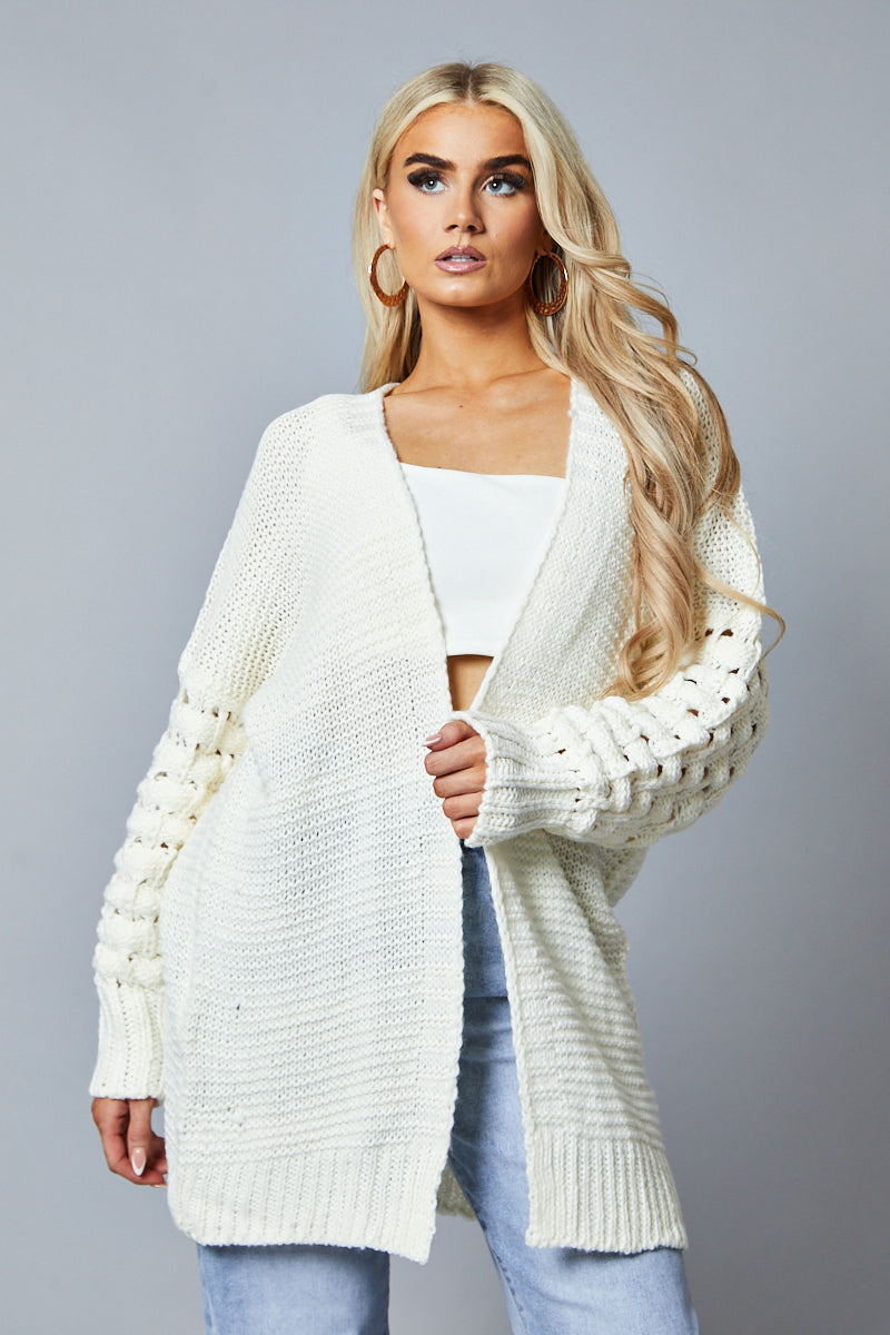 Chunky Knit Oversized Cardigan